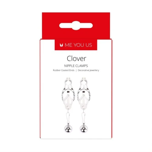 Me You Us Clover Nipple Clamp Zilver - Afbeelding 3