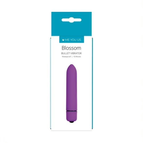 Me You Us Blossom 10 Mode Bullet Vibrator Paars - Afbeelding 3