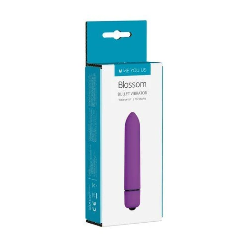 Me You Us Blossom 10 Mode Bullet Vibrator Paars - Afbeelding 2