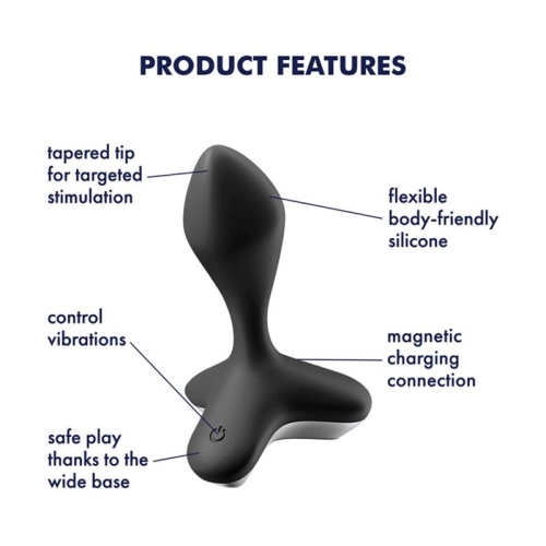satisfyer game changer black anal plug features scaled