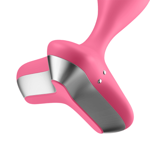 satisfyer game changer pink anal plug detail