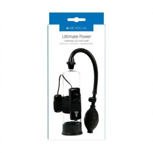 Me You Us Ultimate Power Penis Pump Zwart - Afbeelding 3