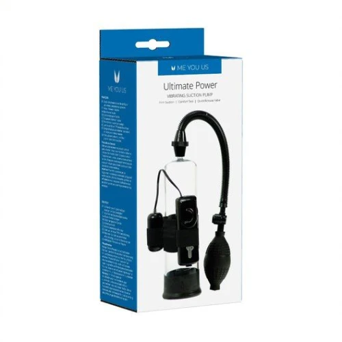 Me You Us Ultimate Power Penis Pump Zwart - Afbeelding 2