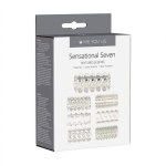 Me you Us Sensual Seven TextuRood Sleeves Transparant Small - Afbeelding 2