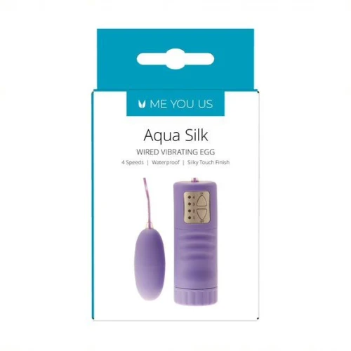Me You Us Aqua Silk Vibrating Bullet Violet - Afbeelding 3