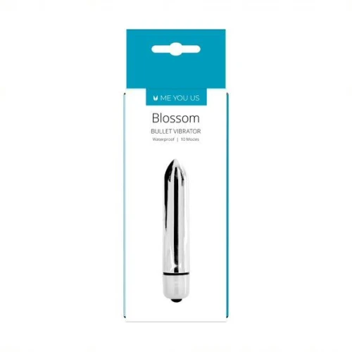 Me You Us Blossom 10 Mode Bullet Vibrator Zilver - Afbeelding 3