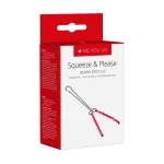 Me You Us Squeeze & Please Beaded Clit Clip Rood - Afbeelding 2