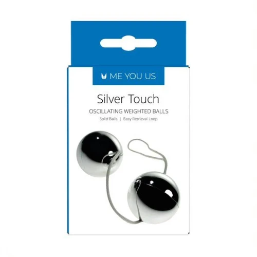 Me You Us Touch Love Balls Zilver - Afbeelding 3