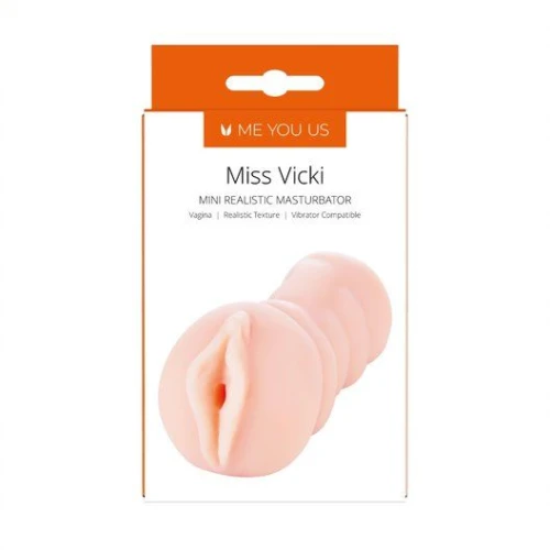 Me You Us Miss Vicki Mini Realistic Masturbator Huidskleur - Afbeelding 3