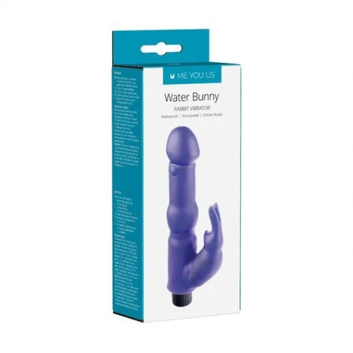 Me You Us Water Bunny Rabbit Vibrator Paars - Afbeelding 2