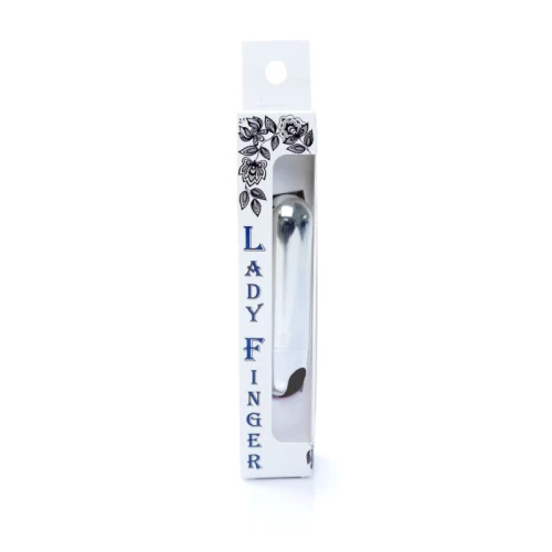 Vibrator - Strong Bullet Vibrator Zilver/Zwart USB 10 standen - Afbeelding 4