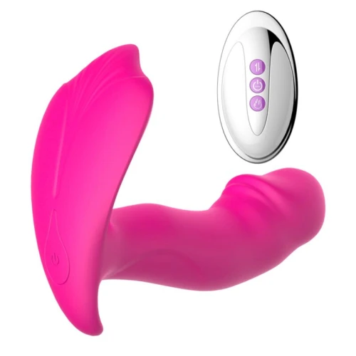 Stimulator - Silicone Panty Vibrator and Pulsator USB 10 standen / Heating