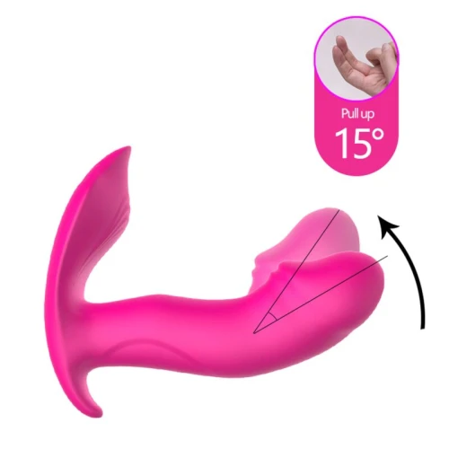 Stimulator - Silicone Panty Vibrator and Pulsator USB 10 standen / Heating - Afbeelding 12