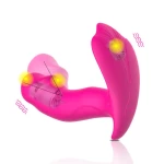 Stimulator - Silicone Panty Vibrator and Pulsator USB 10 standen / Heating - Afbeelding 11