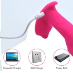 Stimulator - Silicone Panty Vibrator and Pulsator USB 10 standen / Heating - Afbeelding 7