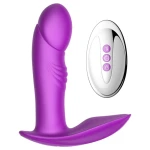Stimulator - Silicone Panty Vibrator USB 7 standen / Heating / Impact standen