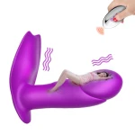 Stimulator - Silicone Panty Vibrator USB 7 standen / Heating / Impact standen - Afbeelding 8