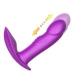 Stimulator - Silicone Panty Vibrator USB 7 standen / Heating / Impact standen - Afbeelding 7