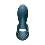 Vibrator - Silicone Ring Blue USB 7 standen - Afbeelding 9