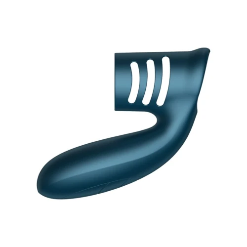 Vibrator - Silicone Ring Blue USB 7 standen - Afbeelding 8