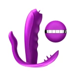 Stimulator - Silicone Panty Vibrator USB 7 standen / Heating - Afbeelding 3