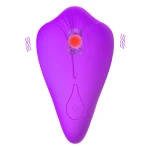 Stimulator - Silicone Panty Vibrator and Pulsator USB 10 standen / Heating - Afbeelding 3