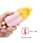 Remote Control Egg - Vibrating Silicone Love EGG USB 10 standen / Heating / Voice Control - Afbeelding 9