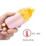Remote Control Egg - Vibrating Silicone Love EGG USB 10 standen / Heating / Voice Control - Afbeelding 9
