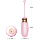 Remote Control Egg - Vibrating Silicone Love EGG USB 10 standen / Heating / Voice Control - Afbeelding 8