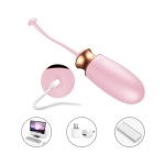 Remote Control Egg - Vibrating Silicone Love EGG USB 10 standen / Heating / Voice Control - Afbeelding 7