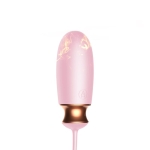 Remote Control Egg - Vibrating Silicone Love EGG USB 10 standen / Heating / Voice Control - Afbeelding 6