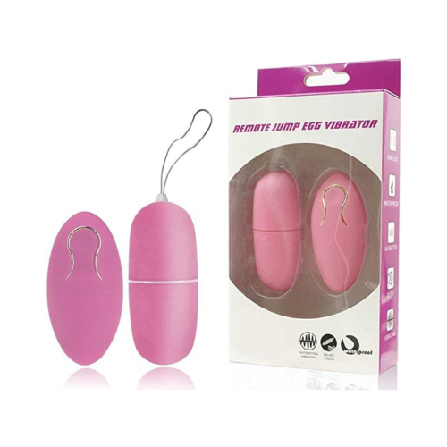 Intimate Remote Jump Egg Vibrator Pink