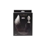 Buttplug met staart - Diamond Collection - Starlit - Zwart - Afbeelding 3