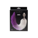 Buttplug met staart - Diamond Collection - Starlit - Paars - Afbeelding 3