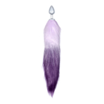 Buttplug met staart - Diamond Collection - Starlit - Paars