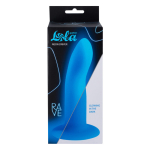 Dildo - Rave Neon Driver - Glow in the dark - 100% Siliconen - Blauw - Afbeelding 3
