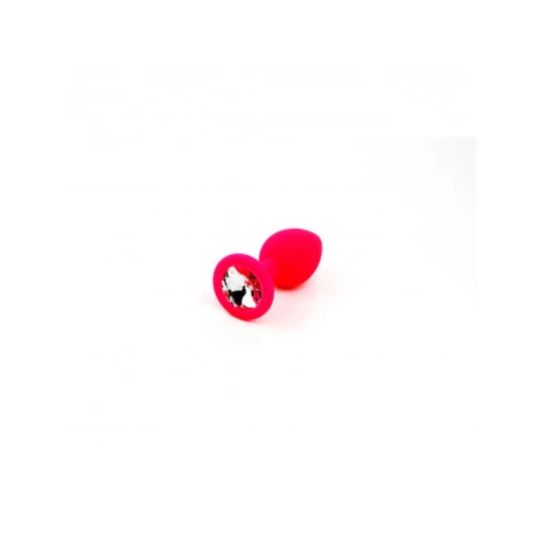 Candy Lust - Diamant Anaalplug - Buttplug - Silicone - Small - Roze - Afbeelding 2