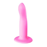 Dildo - Flexibel met G-Spot - Prostaat Stimulator - Flow Stray - 100% Siliconen - Roze - Afbeelding 5