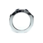 Boss Series - Metaal - Cockring - Penisring met Zwarte Diamanten - Middel - Afbeelding 2