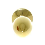 Gouden buttplug met roos - Rood - Afbeelding 5