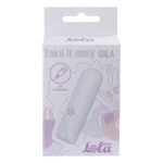 Oplaadbare Vibrobullet Take it Easy Gala - Mini vibrator - Waterdicht IPX7 - USB oplaadbaar - 10 standen - Wit - Afbeelding 2