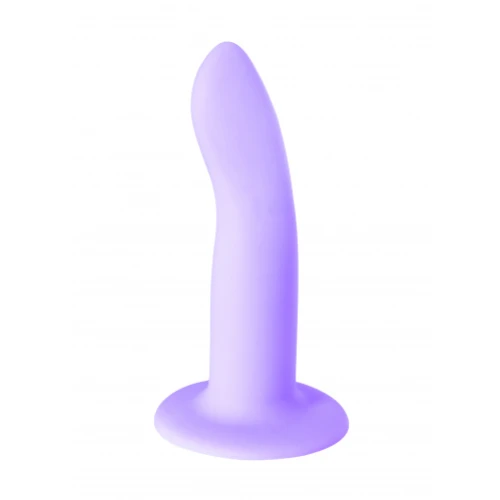 Dildo - Flexibel met G-Spot - Prostaat Stimulator - Flow Emotional - 100% Siliconen - Paars - Afbeelding 5