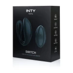 INTY Toys - Switch - Koppelvibrator Met Afstandsbediening - Partner Vibrator - 10 Standen - Ultra sterke trillingen - Oplaadbaar via USB - 100% Silicone - Waterbestendig - Zwart - Afbeelding 2