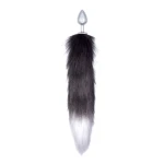 Buttplug met staart - Diamond Collection - Starlit - Zwart