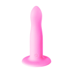 Dildo - Flexibel met G-Spot - Prostaat Stimulator - Flow Emotional - 100% Siliconen - Roze - Afbeelding 4