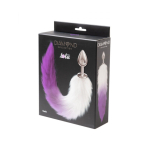 Buttplug met staart - Diamond Collection - Starlit - Paars - Afbeelding 2