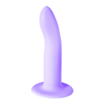 Dildo - Flexibel met G-Spot - Prostaat Stimulator - Flow Stray - 100% Siliconen - Paars - Afbeelding 4