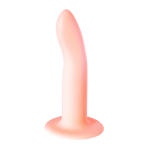 Dildo - Flexibel met G-Spot - Prostaat Stimulator - Flow Stray - 100% Siliconen - Vleeskleurig - Afbeelding 5