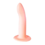Dildo - Flexibel met G-Spot - Prostaat Stimulator - Flow Stray - 100% Siliconen - Vleeskleurig - Afbeelding 5