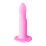 Dildo - Flexibel met G-Spot - Prostaat Stimulator - Flow Stray - 100% Siliconen - Roze - Afbeelding 4
